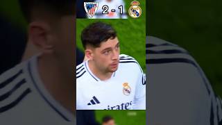 Athletic Bilbao vs Real Madrid la Liga Santander HIGHLIGHTS shorts football laliga highlights [upl. by Israel]