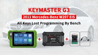 OBDSTAR X300 Classic G3 2011 MercedesBenz W207 Key Programming [upl. by Bennett]