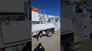 2015 Ford F550 L37M Material handling bucket truck 4x4 Automatic diesel for sale over center [upl. by Higgs983]