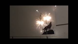 DIY Sparkler Art dosent work  need help  Wunderkerzenbild klappt nicht [upl. by Chard]