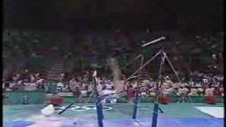 Lavinia Milosovici  1996 Olympics Team Compulsories  Uneven Bars [upl. by Carolus]