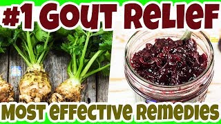 TOP 3 Herbal Supplements to Heal GOUT Natural GOUT Treatment Removal of Crystals Joints [upl. by Raimund]