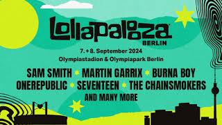 OneRepublic  Live at Lollapalooza Berlin Olympiastadion Berlin Germany Sep 07 2024  AUDIO [upl. by Blakeley]