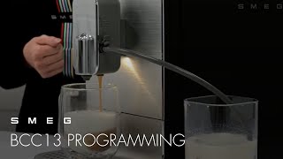 How to Programme your Bean to Cup Machine  Smeg BCC13 [upl. by Hepza198]