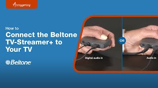 How to Connect Beltone TVStreamer to Your TV  Beltone [upl. by Meeker432]