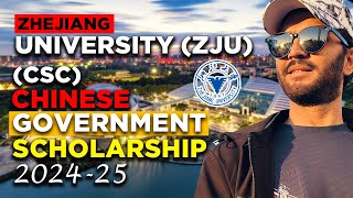 Zhejiang University ZJU CSC Scholarship 20242025  ZJU China CSC Scholarship 20242025 [upl. by Rodi682]