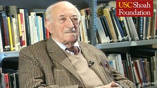 Simon Wiesenthal berichtet von seiner Befreiung aus dem KZ Mauthausen  USC Shoah Foundation [upl. by Sigismund]