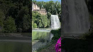 Waterfall in Isola Del Liri waterfall italia lazio [upl. by Seldan357]