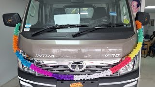 2025 Tata Intra v70 Launch  TATA INTRA V70 REVIEW  2025 New Tata Intra V70 top model Review [upl. by Gianna]