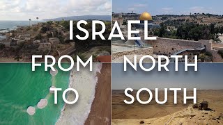 Israel from north to south [upl. by Yendor]