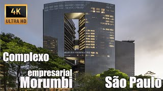 4K Walking through the Morumbi Business Complex [upl. by Anikes137]