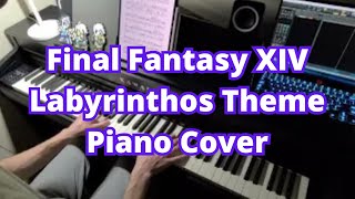 Labyrinthos Night Theme  Final Fantasy XIV  Piano Cover [upl. by Beata891]