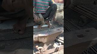 CENTRING HOOK MAKING TWINBROTHERSBLACKSMITH KNIFE SHORTS BILLHOOK [upl. by Ahsrats287]