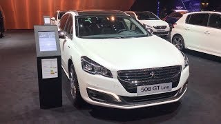 Peugeot 508 GT Line 2017 In detail review walkaround Interior Exterior [upl. by Lore]