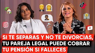 SI TE SEPARAS Y NO TE DIVORCIAS TU PAREJA LEGAL PUEDE COBRAR TU PENSIÓN SI FALLECES [upl. by Vannie]