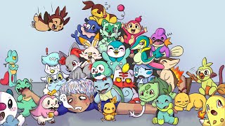 I Caught EVERY Shiny Starter Pokemon The Movie [upl. by Brigid658]