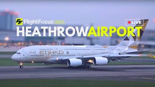 Heathrow Airport Live  Monday 18th March 2024 [upl. by Farly111]