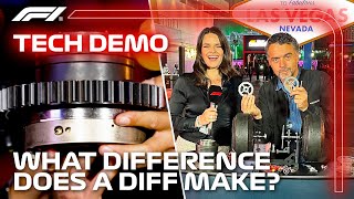 What Difference Does A Differential Make  Albert Fabrega F1 TV Tech Talk Demo  Cryptocom [upl. by Latton]