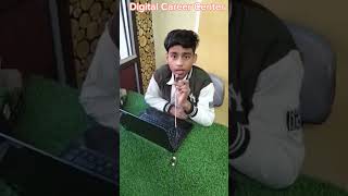 Digital Career Center motivation only 14 year old boy completed JCB JUNIOR COMPUTER COURSE com [upl. by Deeanne]