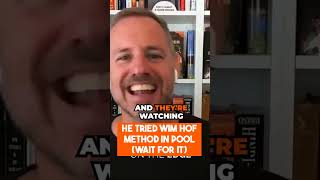 He tried Wim Hof method in poolWait for it shorts [upl. by Karli]