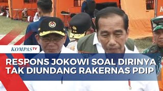 Tak Diundang Rakernas PDIP 2024 Begini Tanggapan Jokowi [upl. by Straub48]