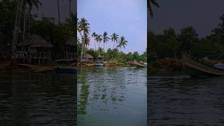 Guys On A Vacation at Poovar Island Kerala backwaters travel trendingshorts travelvlog [upl. by Atsocal]