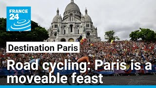 Olympics Mens road cycling shows Paris is a moveable feast • FRANCE 24 English [upl. by Drexler]