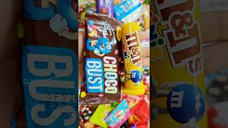 M amp Ns Mini bunties frenzy ASMR triggers ASMR candy Unwrapping Sounds tasty triggers shorts [upl. by Dahsar]