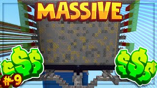 MASSIVE COBBLESTONE GENERATOR  MINECRAFT SKYBLOCK  COMPLEXGAMING  9 [upl. by Hsara]