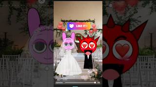 POV Red Raddy Wedding Day  Incredibox Sprunki [upl. by Morita513]