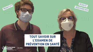 TOUT SAVOIR SUR LE BILAN DE SANTÉ GRATUIT LEXAMEN DE PRÉVENTION EN SANTÉ [upl. by Adierf]