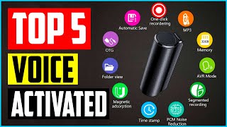 Top 5 Best Voice Activated Recorder in 2023 Reviews [upl. by Chita]