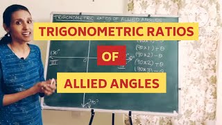 Trigonometric Ratios of Allied Angles  How to Find Trigonometric Ratios of Allied Angles [upl. by Carol]