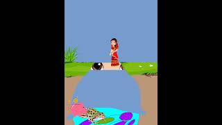 bhoot cartoon bangla  viral shorts bhoot short animation [upl. by Wiencke743]