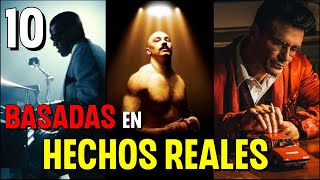 Top 10 Mejores Películas BASADAS EN HECHOS REALES  Películas BIOGRÁFICAS [upl. by Ahsotan461]