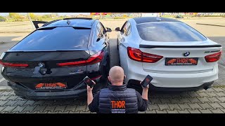 BMW X6G06 amp BMW X6F16 THOR EXHAUST SISTEME G06 PE SOUND BOOSTERUL ORIGINAL SI F16 LE CU FULL THOR [upl. by Kihtrak904]