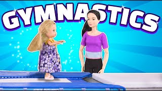 Barbie  Gymnastics for the Twins  Ep124 [upl. by Selda]