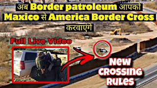 New Crossing Rules at USA Mexico Border ⚠️ [upl. by Most]