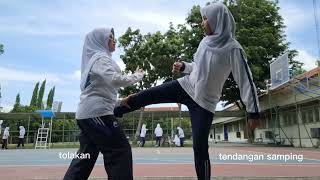 GERAKAN PENCAK SILAT SIMPLE DAN MUDAH  TUGAS PJOK SMA6SKA 12 F4 20242025 [upl. by Tedd]