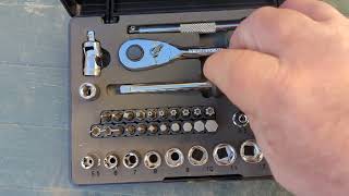 Halfords advanced 14 socket set review [upl. by Aicekal]