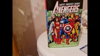 Avengers omnibus vol 2 by kurt busiek and george perez [upl. by Yerffe]