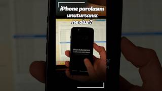 iPhone parolasını unutursanız ne olur [upl. by Aittam]