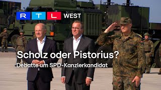 Scholz oder Pistorius Debatte um SPDKanzlerkandidaten  RTL WEST 13112024 [upl. by Obeng552]