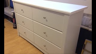 Storkcraft Crescent 6 Drawer Double Dresser Assembly Instructions Full Step by Step Assembly Guide [upl. by Dhu]