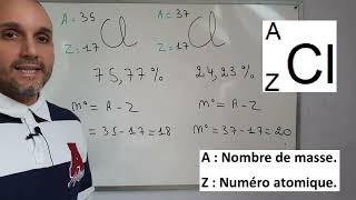 Exercice Isotope et Ar du chlore [upl. by Slohcin]