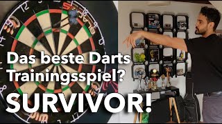 Das beste Darts Trainingsspiel für Anfänger  Survivor  Tipps und Tricks  myDartpfeil [upl. by Aileahcim]