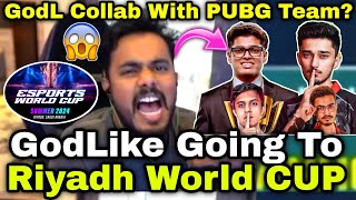 Caster React On GodLike Going World CUP 🏆amp On GodL Collab With Pubg Lineup  😮 [upl. by Lock]