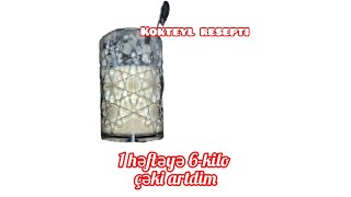 Kokteyl resepti –1 həftəyə 6kilo çəki artdim 😱2024 shortvideo kokteyl resept [upl. by Zeph770]