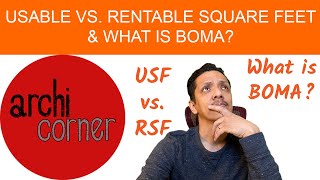 AC 025 – USF vs RSF amp What are the basic BOMA requirements for office buildings [upl. by Mcgannon]