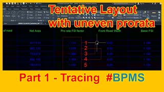 TP Client Tracing 1 of Tentative layout for uneven prorata mahavastu tpclient construction bpms [upl. by Ashby]